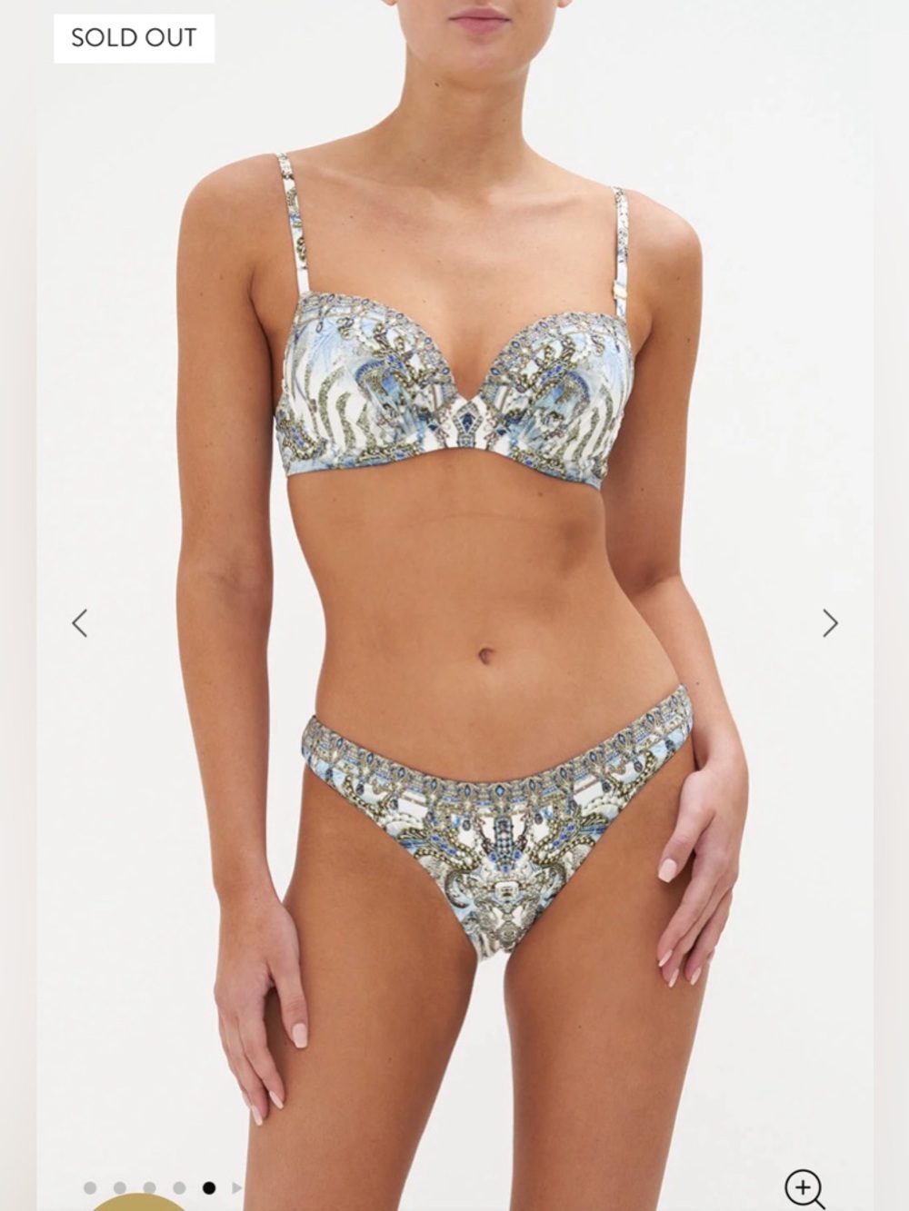 NWT CAMILLAMoulded Plunge Bra & BOTTOMS SOLD SEPARATELY ON SITE MOON AND BACK